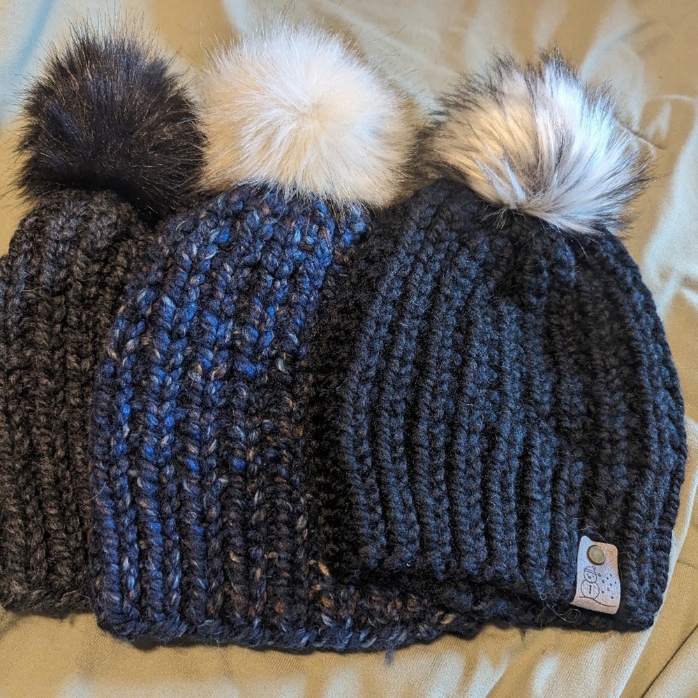 Handmade Winter Hat Set
